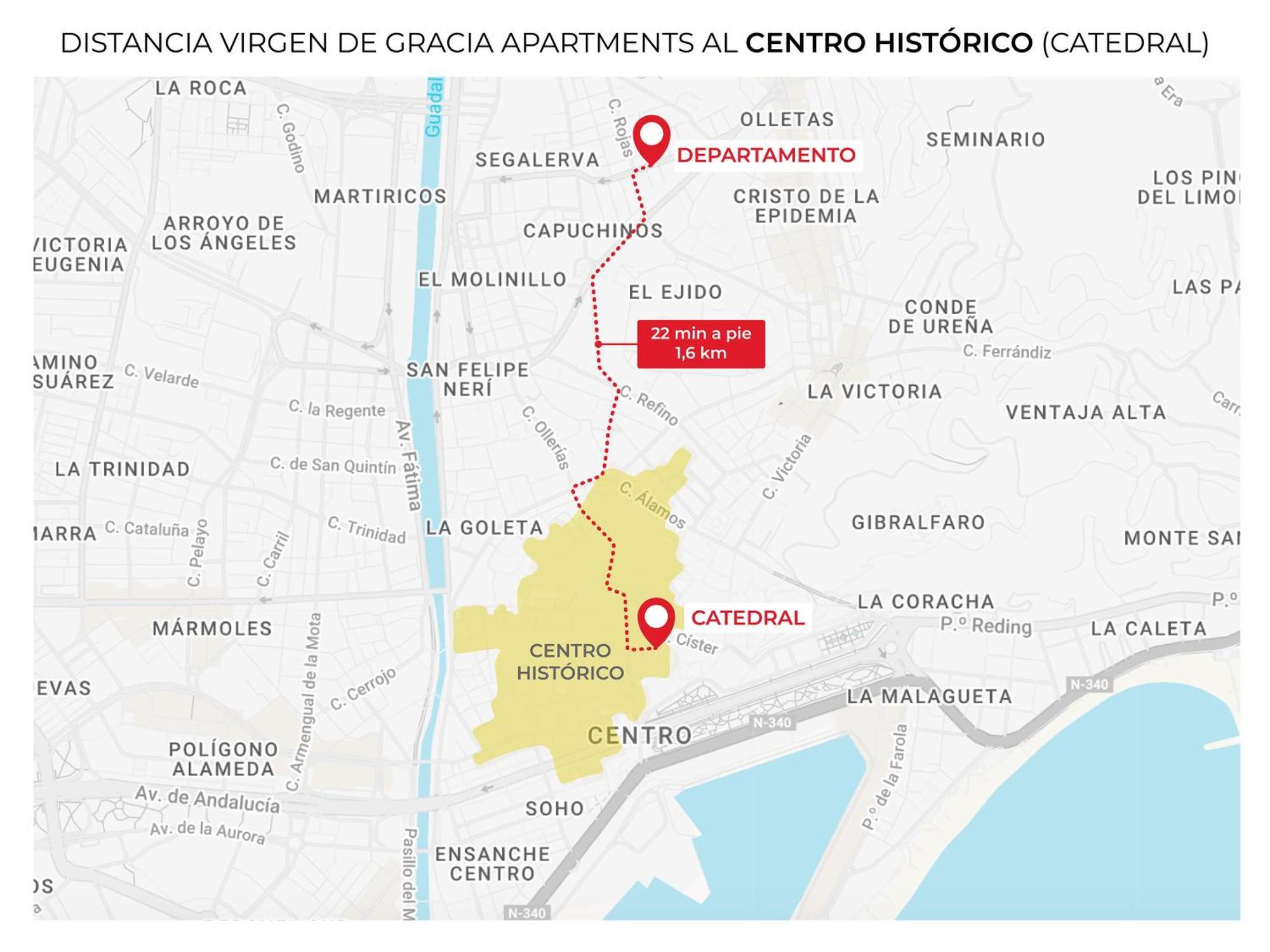 Virgen De Gracia Apartments Malaga Exterior photo